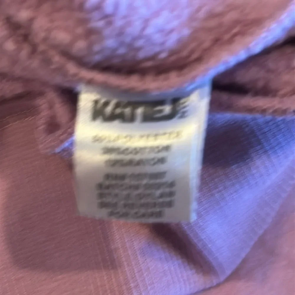Katie J NYC Girls Light Purple Zip-Up Cropped Hoodie - Size XL